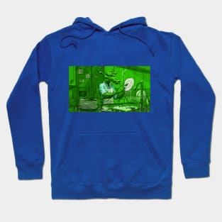 Dragon Doin' Dishes Hoodie